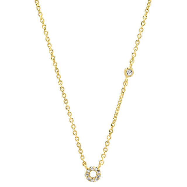 Collar Shiny Inicial Oro