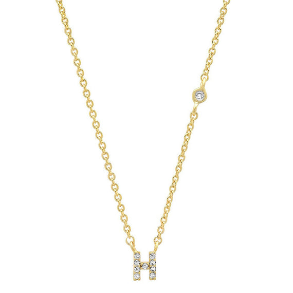 Collar Shiny Inicial Oro