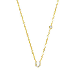 Collar Shiny Inicial Oro