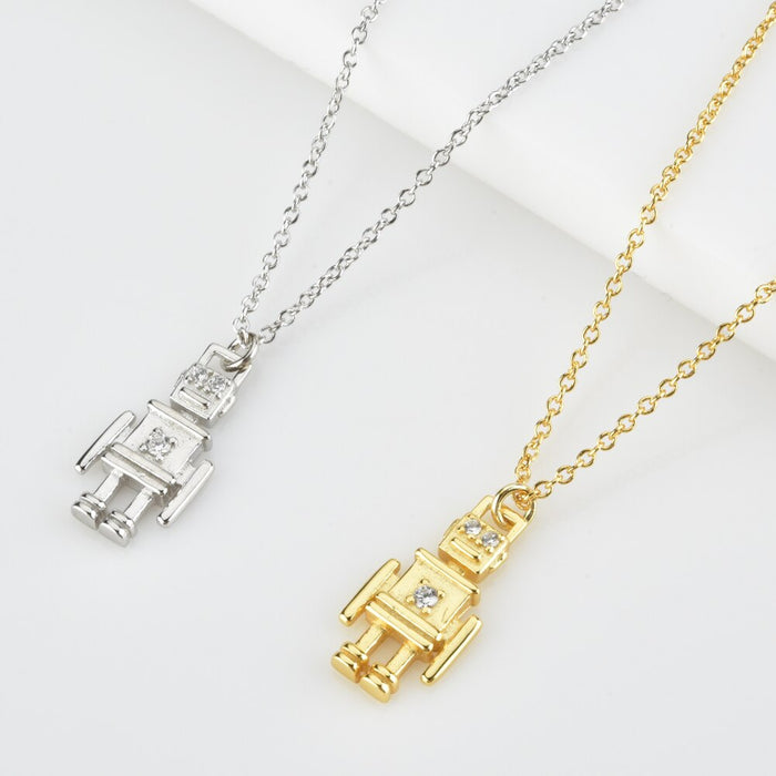 Collana Robot Oro