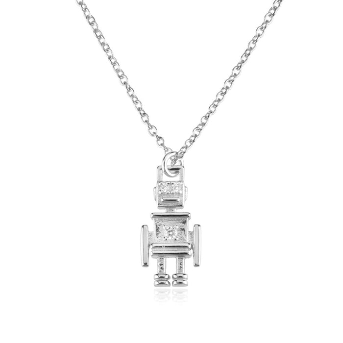 Collar Robot Plata