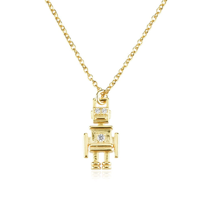 Collana Robot Oro