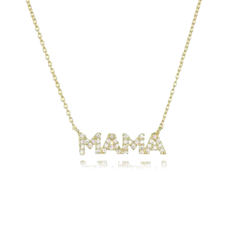Collar Shiny Mama Oro