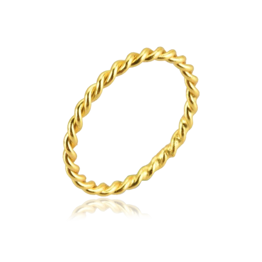 Anillo Curly Oro