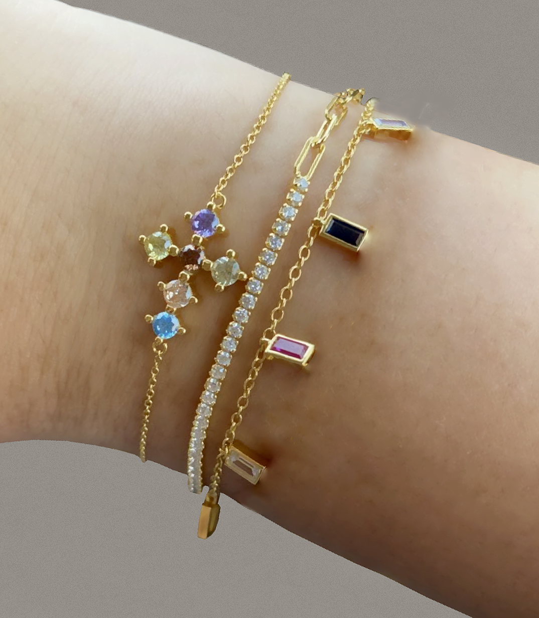 Pulsera Phoebe Colors Oro