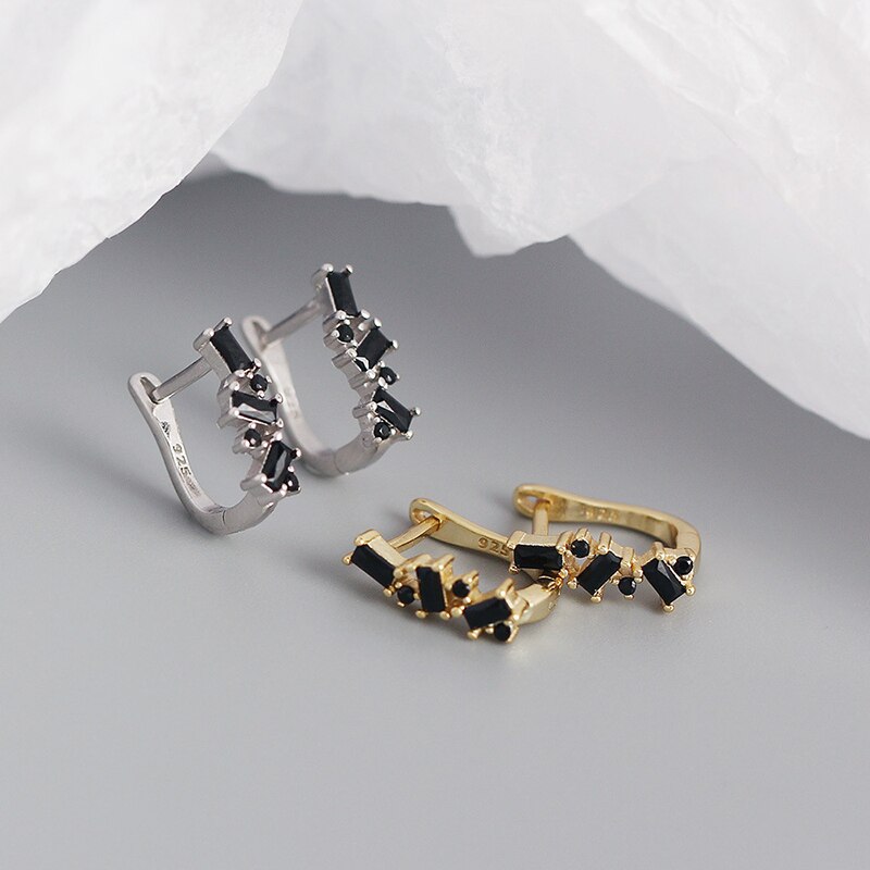 Aros Hanwi Negro Plata