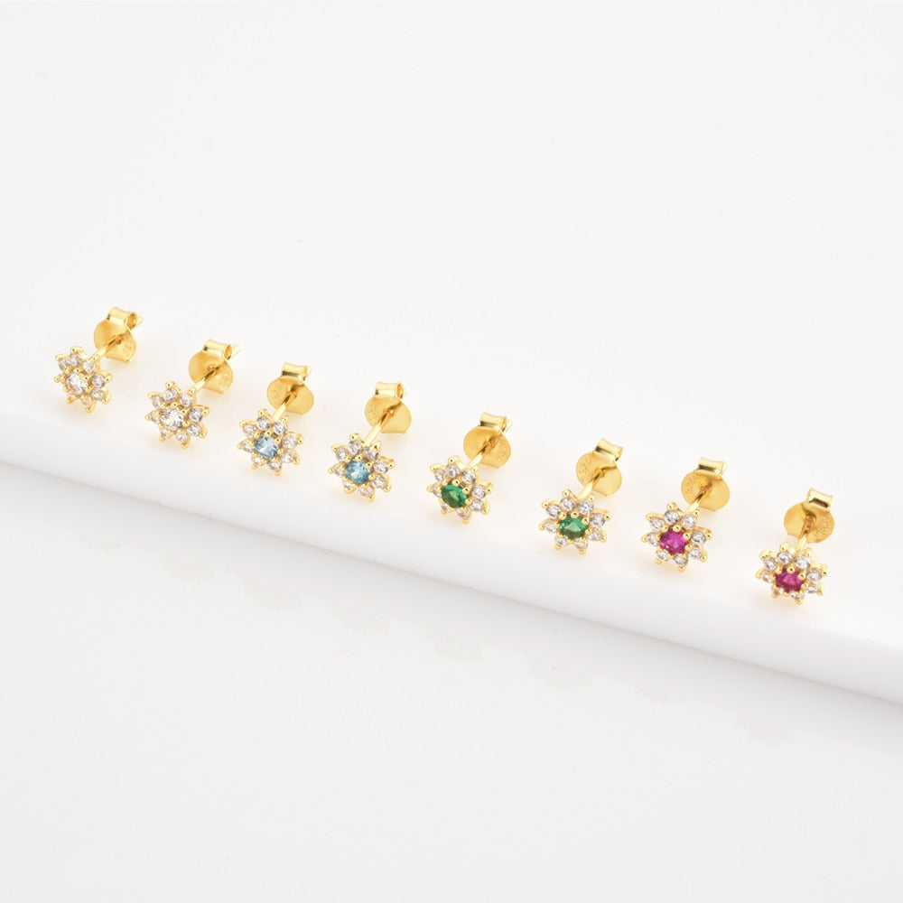 Pendientes Sunflower Rosa