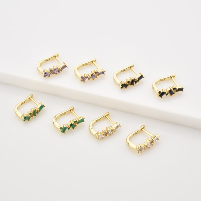 Aros Hanwi Blanco Oro