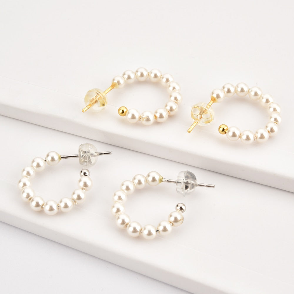 Aros Multi Perla Plata