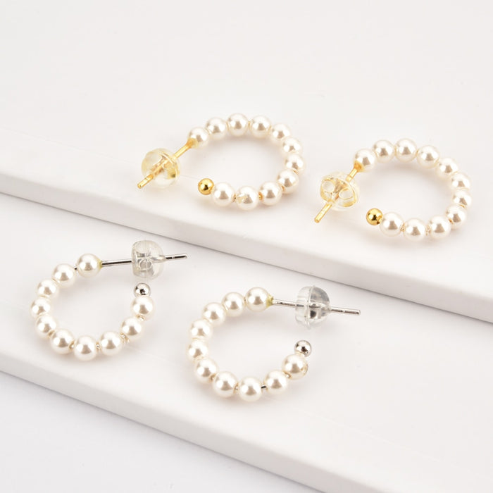 Aros Multi Perla Plata