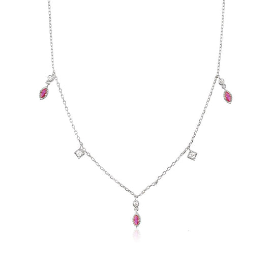 Collar Laylah Plata
