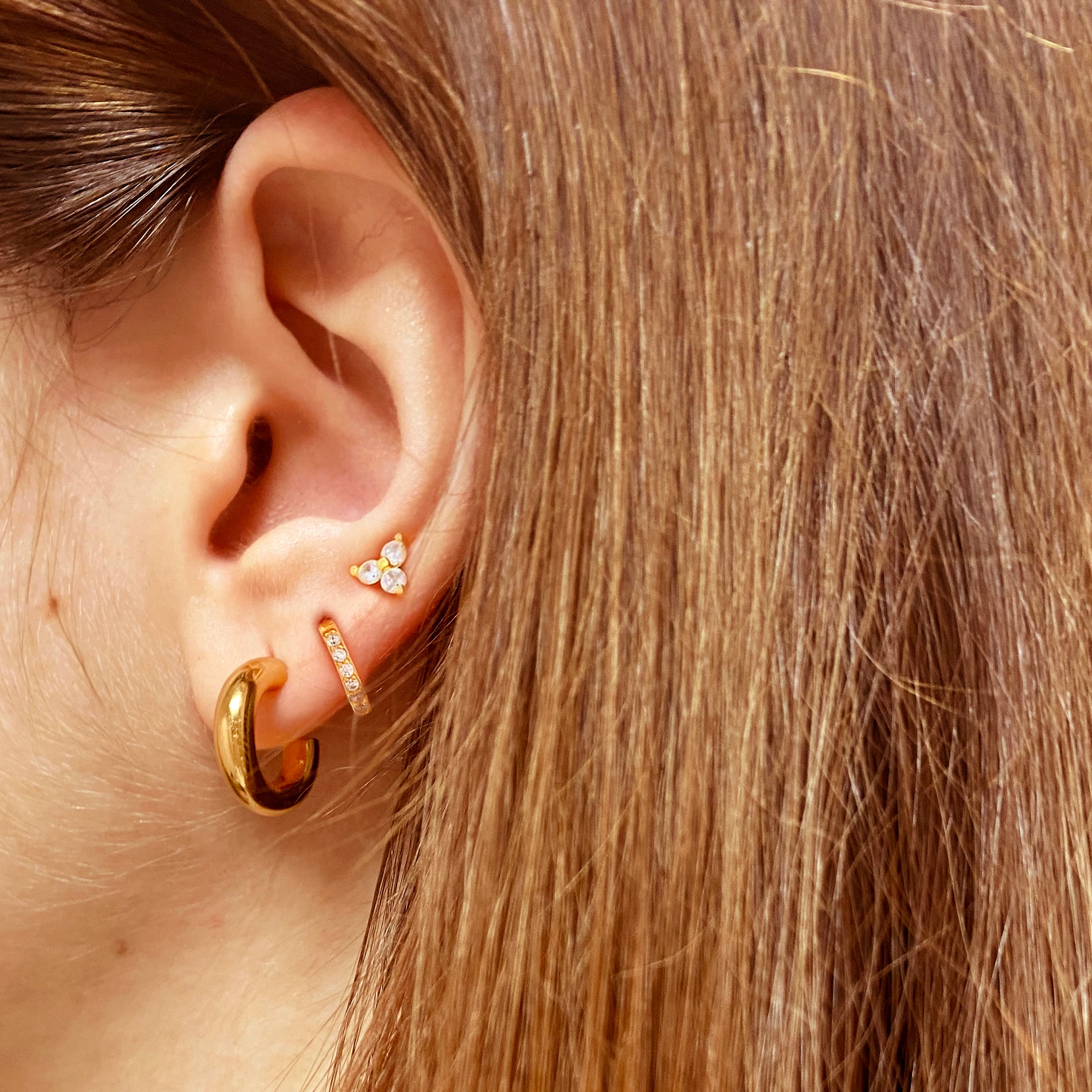 Aros Open Lua Oro 15,5 mm