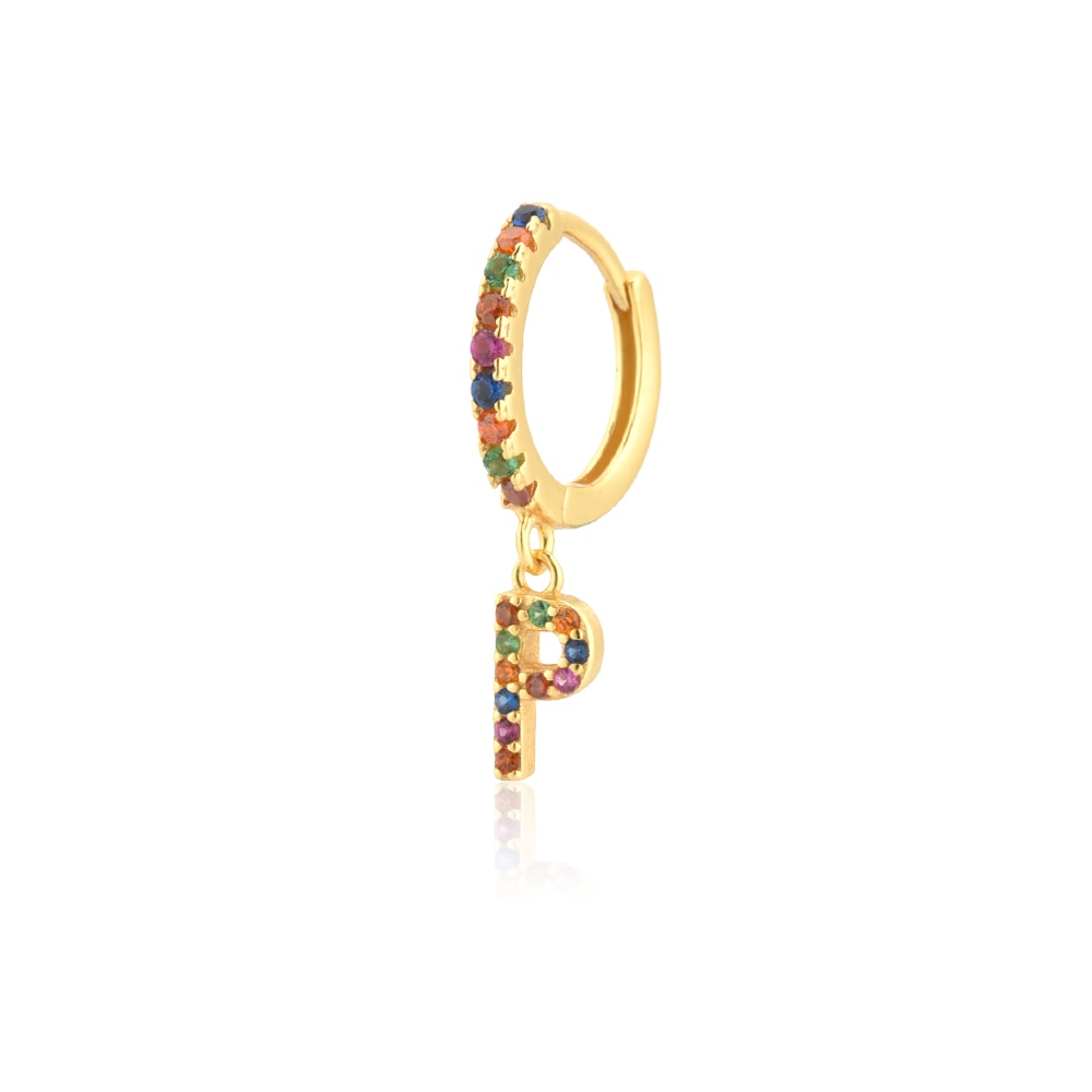 Aro Colorful Inicial Oro - Unidad