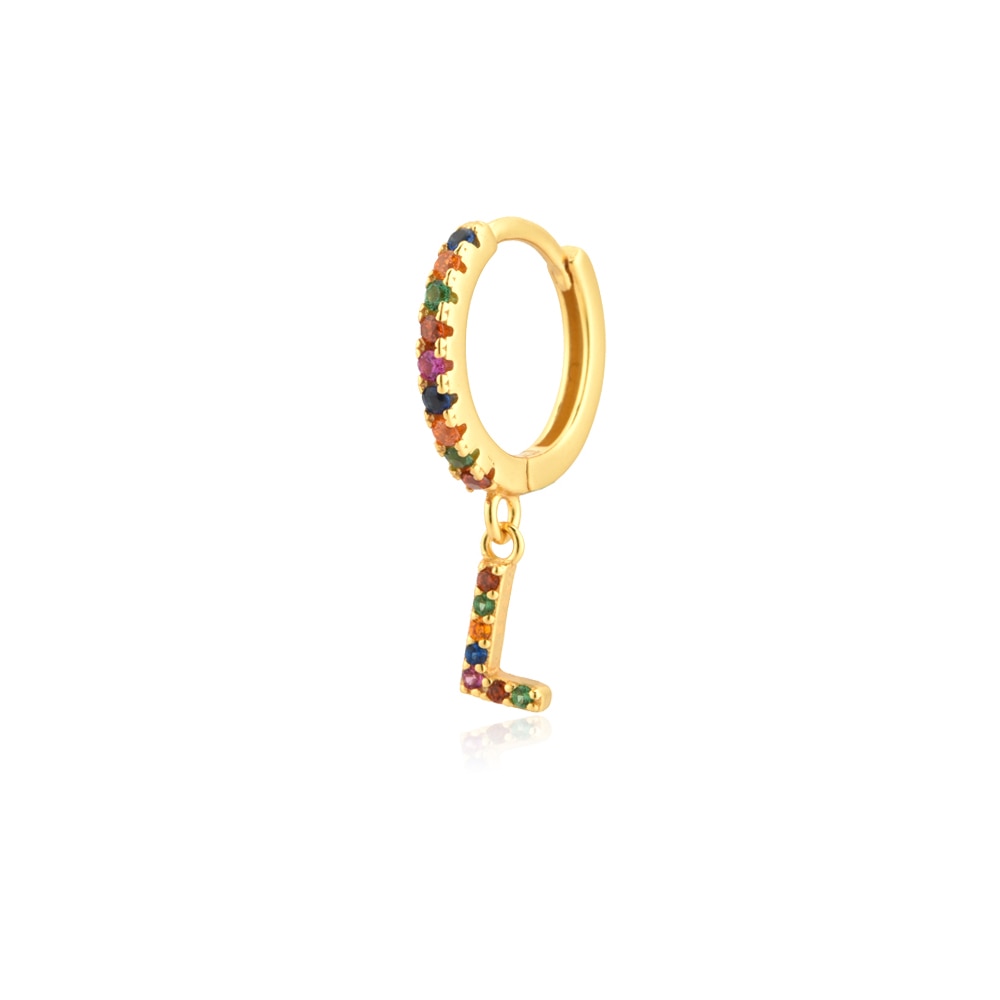 Aro Colorful Inicial Oro - Unidad