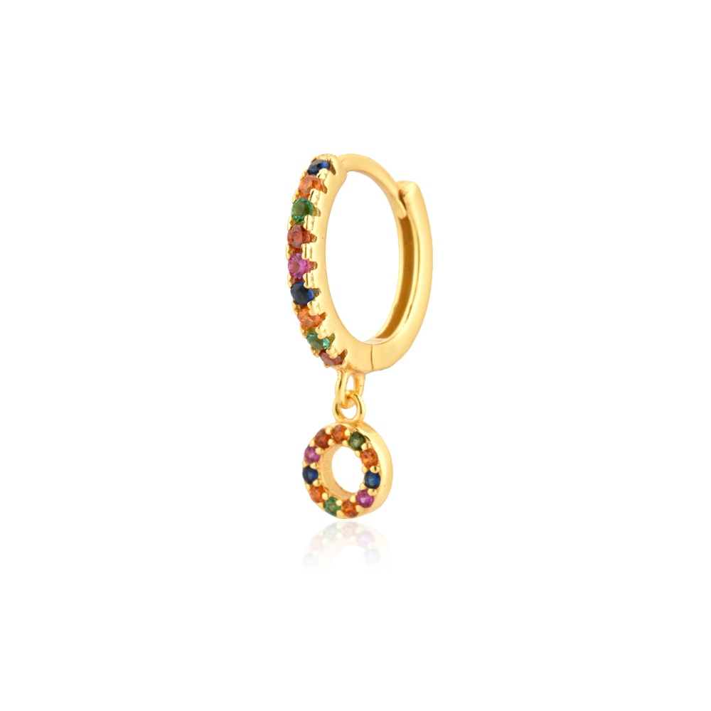 Aro Colorful Inicial Oro - Unidad