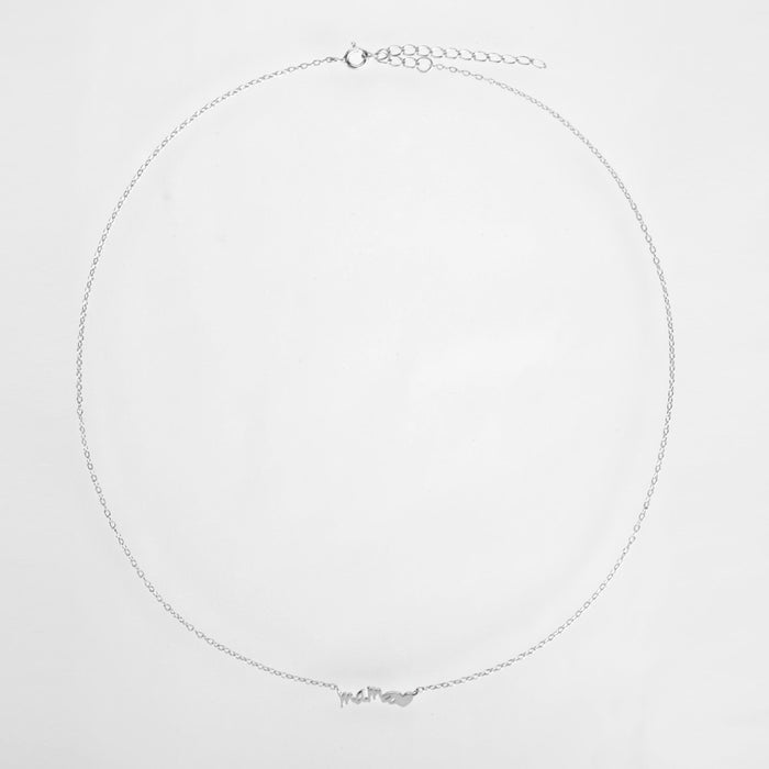 Collana Mamma Argento
