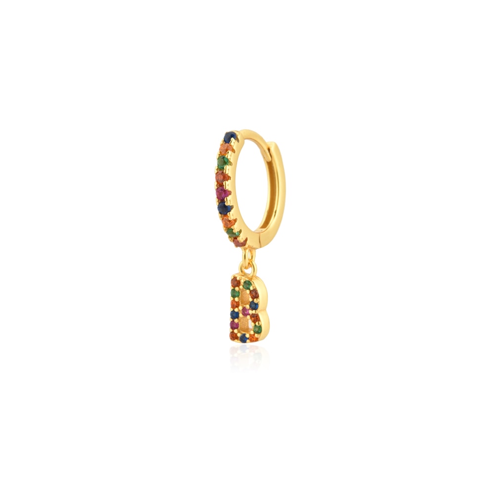 Aro Colorful Inicial Oro - Unidad