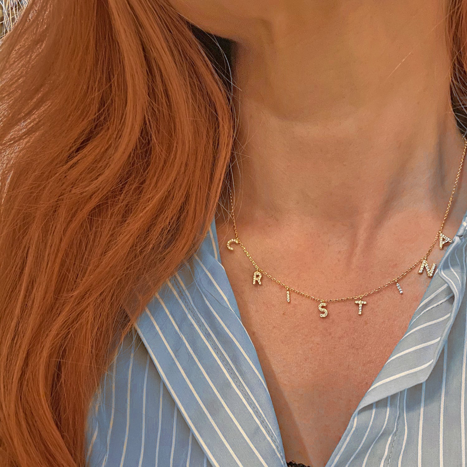 Collar Shiny Personalizado Oro