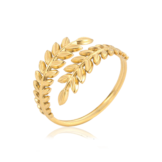 Anillo Hojas
