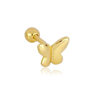 Pendiente Mini Mariposa Oro