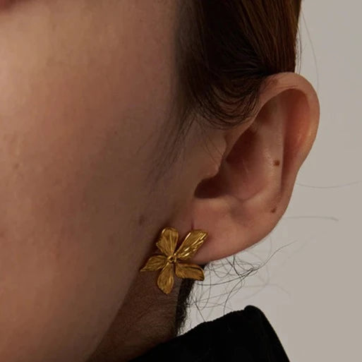 Pendientes Blume Oro