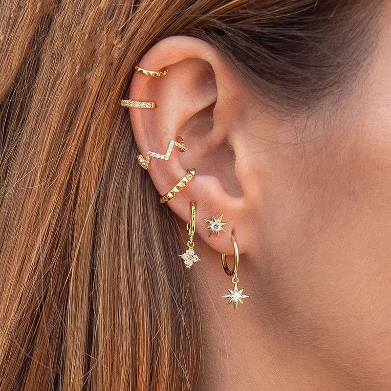 Pendientes Stella Plata