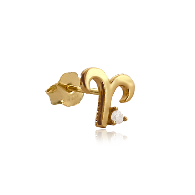 Pendiente Mini Zodiaco Oro