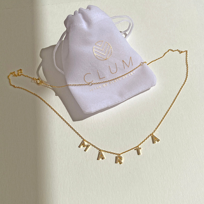 Collar Shiny Personalizado Oro