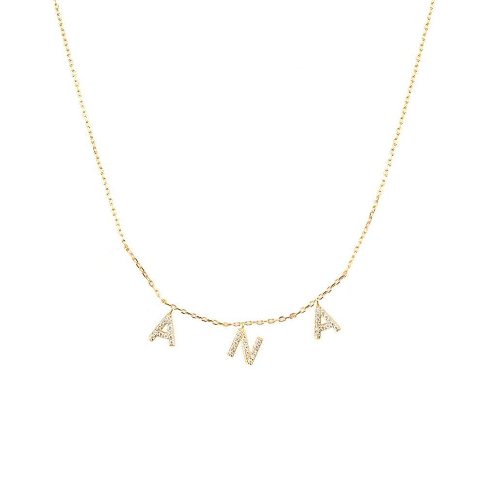 Collar Shiny Personalizado Oro