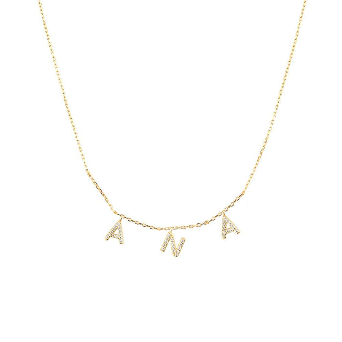 Collar Shiny Personalizado Oro