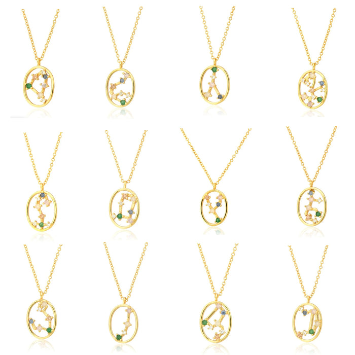 Collana Zodiaco Colorato