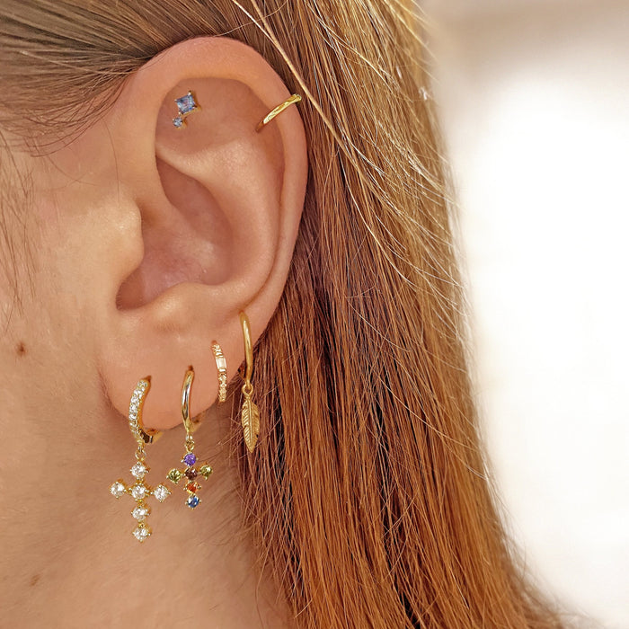 Pendientes Blue Trix