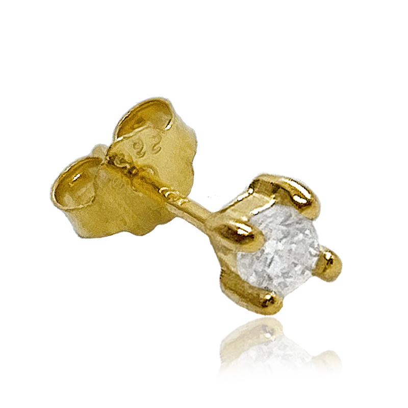 Pendiente Brillo Oro