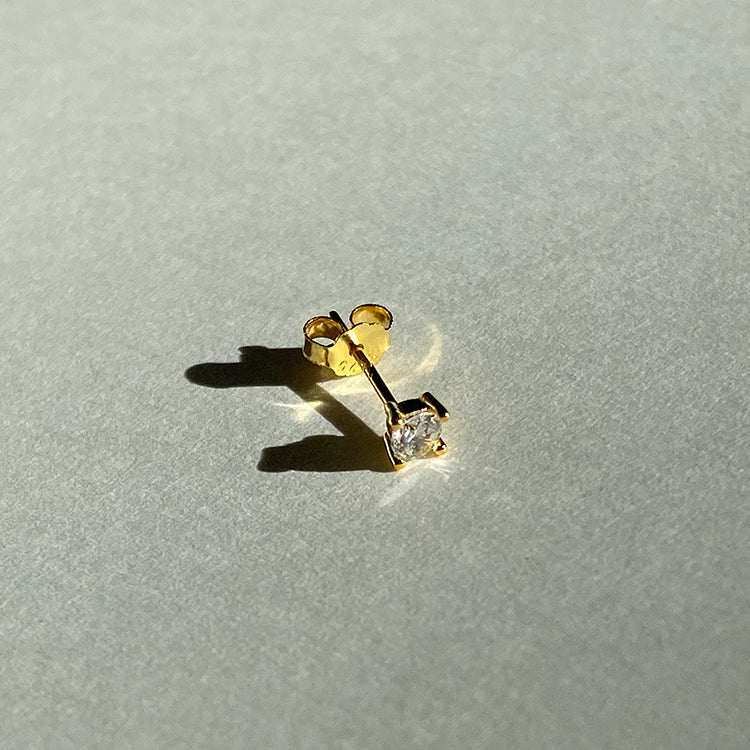 Pendiente Brillo Oro