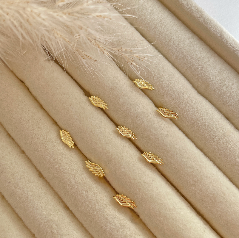 Pendiente Hermes Oro