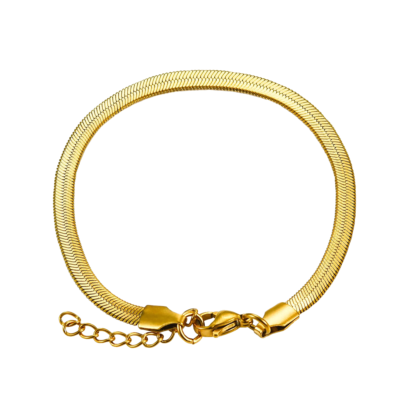 Tobillera cadena de serpiente