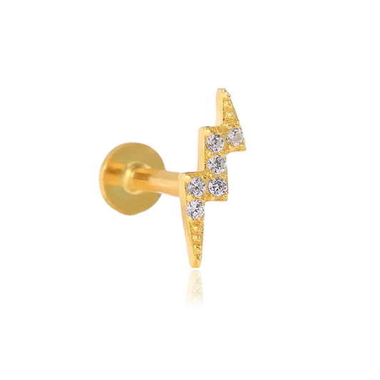 Pendiente Storm Oro