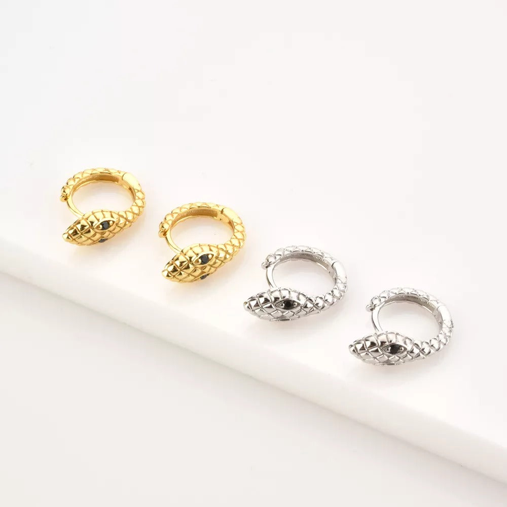 Aros Cobra Plata