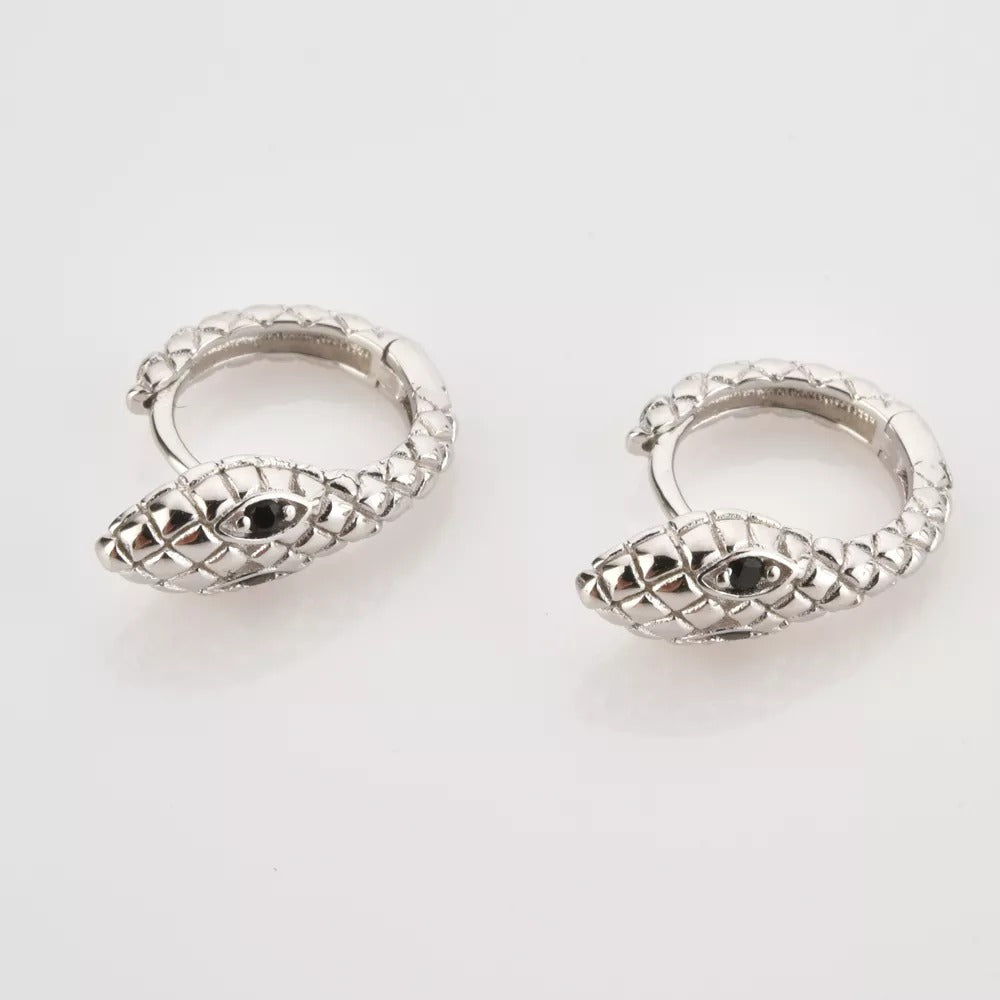 Aros Cobra Plata