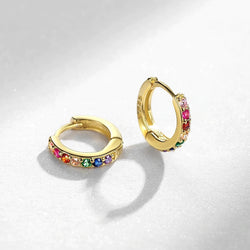 Aros Mini Rainbow Oro - 7mm