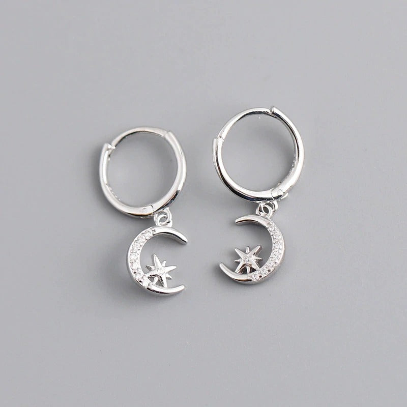 Aros Night Sky Plata