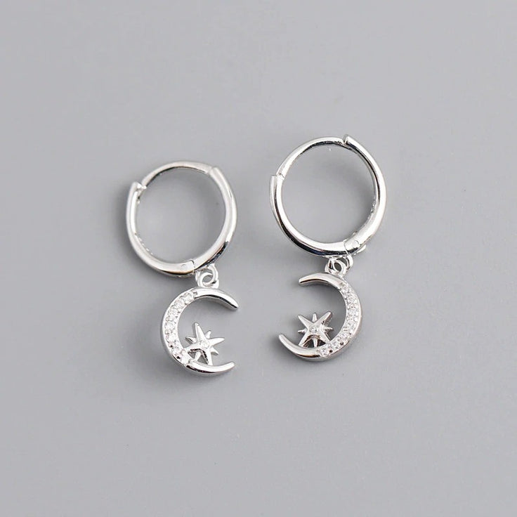 Aros Night Sky Plata