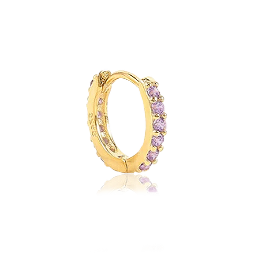 Aro Mini Lila Oro - 7mm