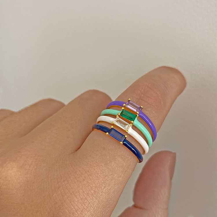 Anillo Llea Lila