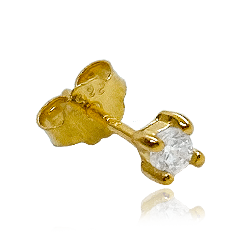 Pendiente Brillo Oro