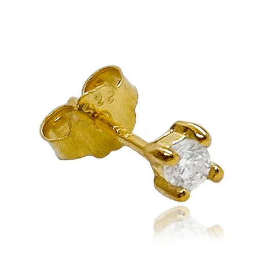 Pendiente Brillo Oro