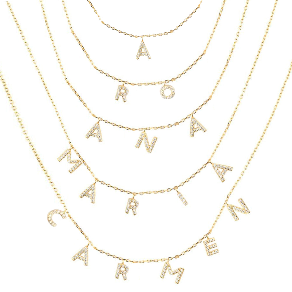 Collar Shiny Personalizado Oro