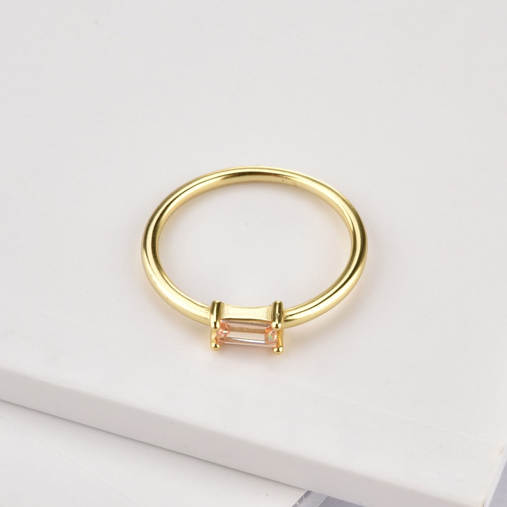 Anillo Phoebe Champagne