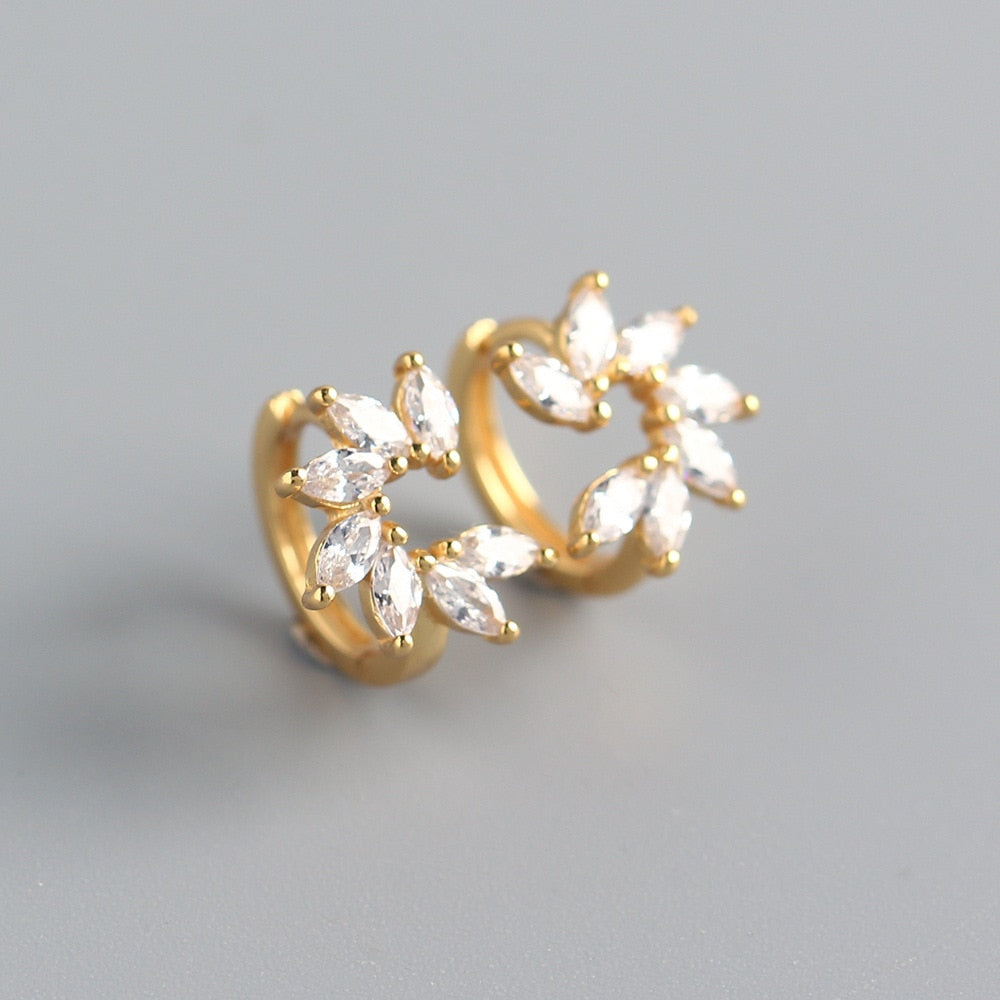 Aros Camelia Oro