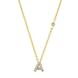 Collar Shiny Inicial Oro